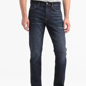 j crew men's 770  straight-fit jean dark wash